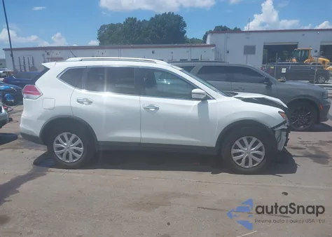 2016 Nissan Rogue S/Sl/Sv z USA, uszkodzony, nr VIN KNMAT2MT7GP701499